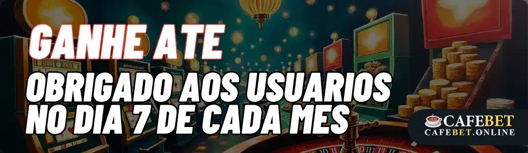 Promoções exclusivas disponíveis no CAFEBET cassino.